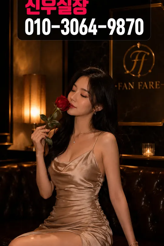 샴페인 보틀과 크림 소파가 있는 성남 분당 라운지 홍보 이미지